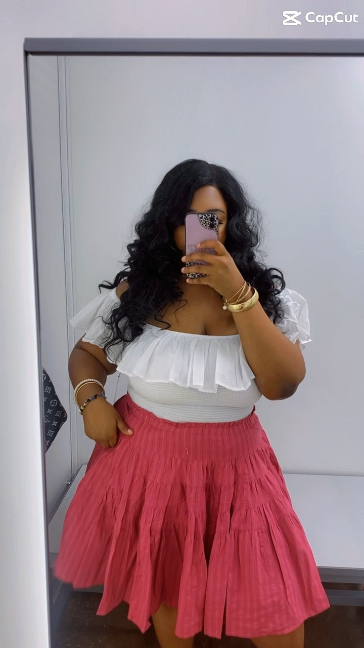 Top and skirt Brand Scoop Walmart I’m wear a size 16-18

#LTKootd #LTKActive #LTKPlusSize