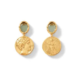 Mediterranean Coin Drop Earrings | The MET