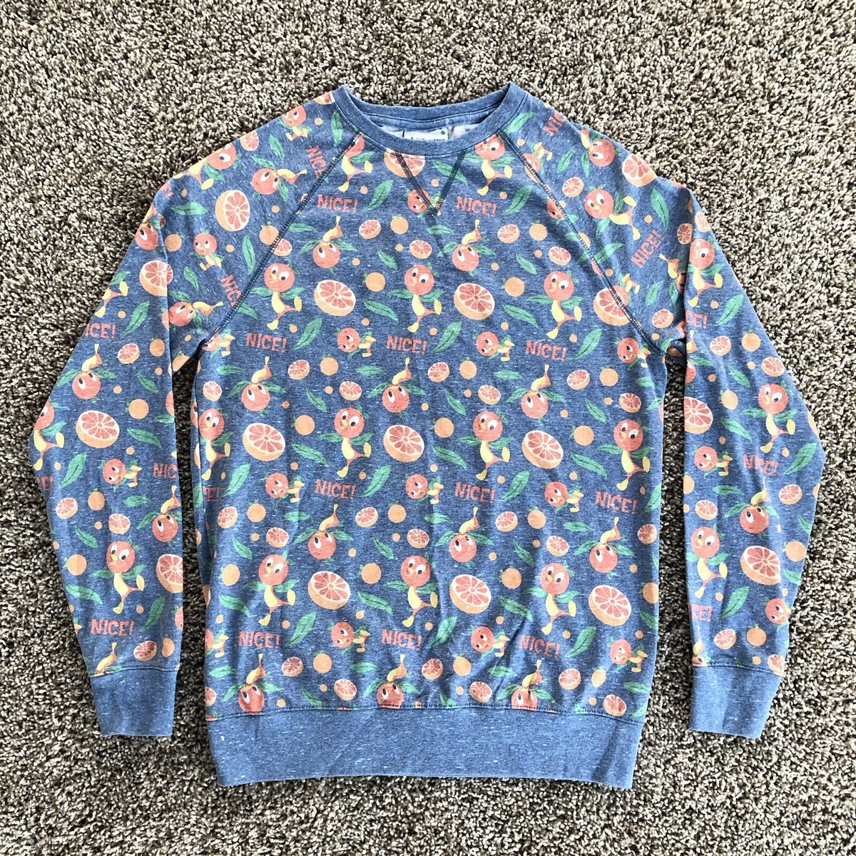 Disney Parks Orange Bird Nice Sweatshirt Adult Size Small Long Sleeve Pullover | eBay US
