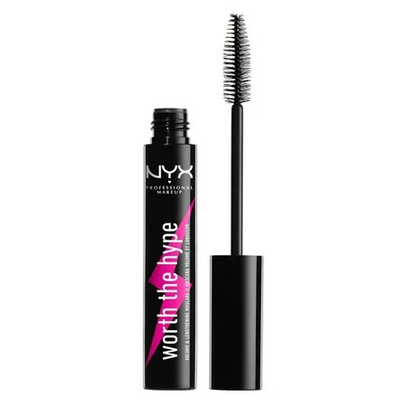 NYX Professional Makeup Worth the Hype Volumizing and Lengthening Mascara, Black | Walmart (US)