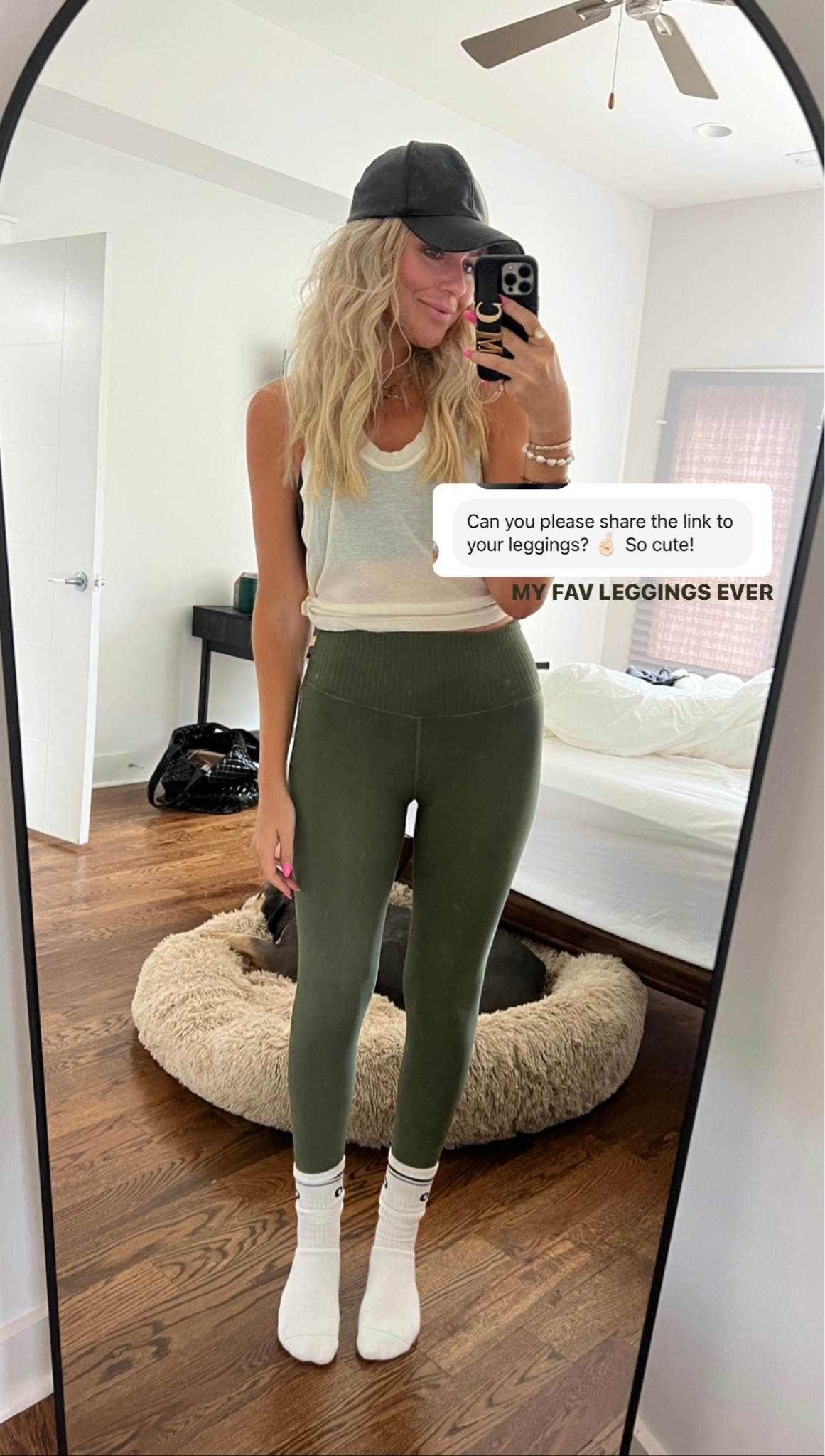 Favorite leggings ever for workout athleisure high impact workout 
I wear XS/S  
Multiple colors - free people 
Travel outfit 
Shade: SECRET MOSS 

#LTKTravel #LTKFitness #LTKFindsUnder100