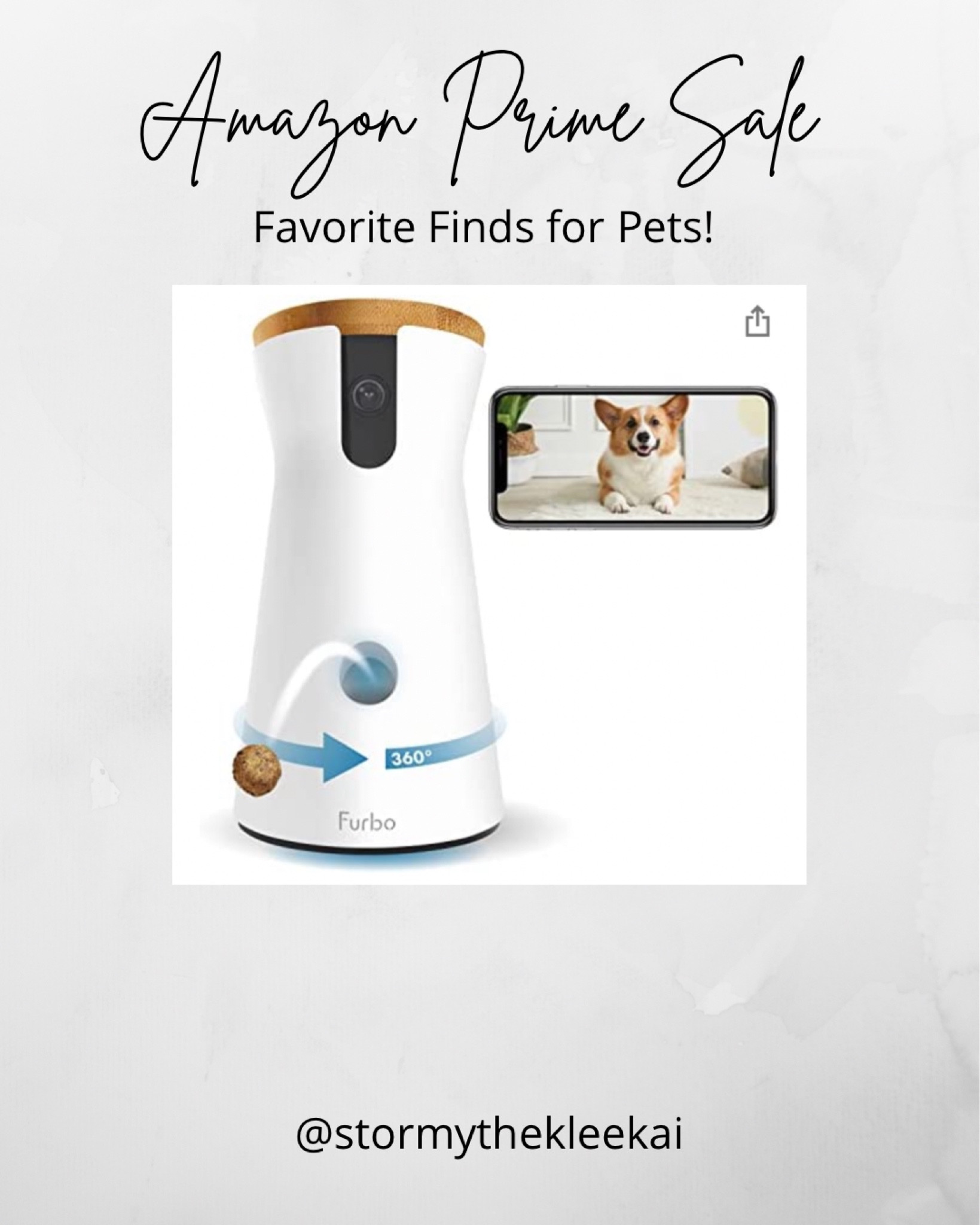 Amazon Prime Deal! 360° Treat Tossing Furbo Pet Camera on sale!

#LTKsalealert #LTKfamily #LTKhome