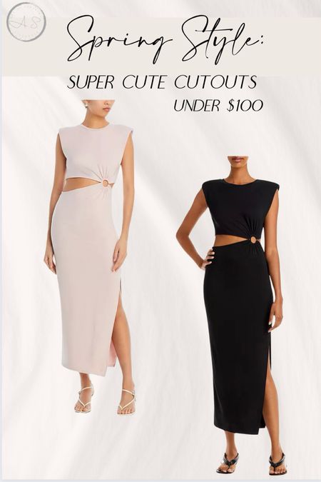 Love these adorable cutout dresses. Can be dressed up or down for summer. Just ordered the black!  Under $100!

#LTKfindsunder100 #LTKwedding #LTKworkwear