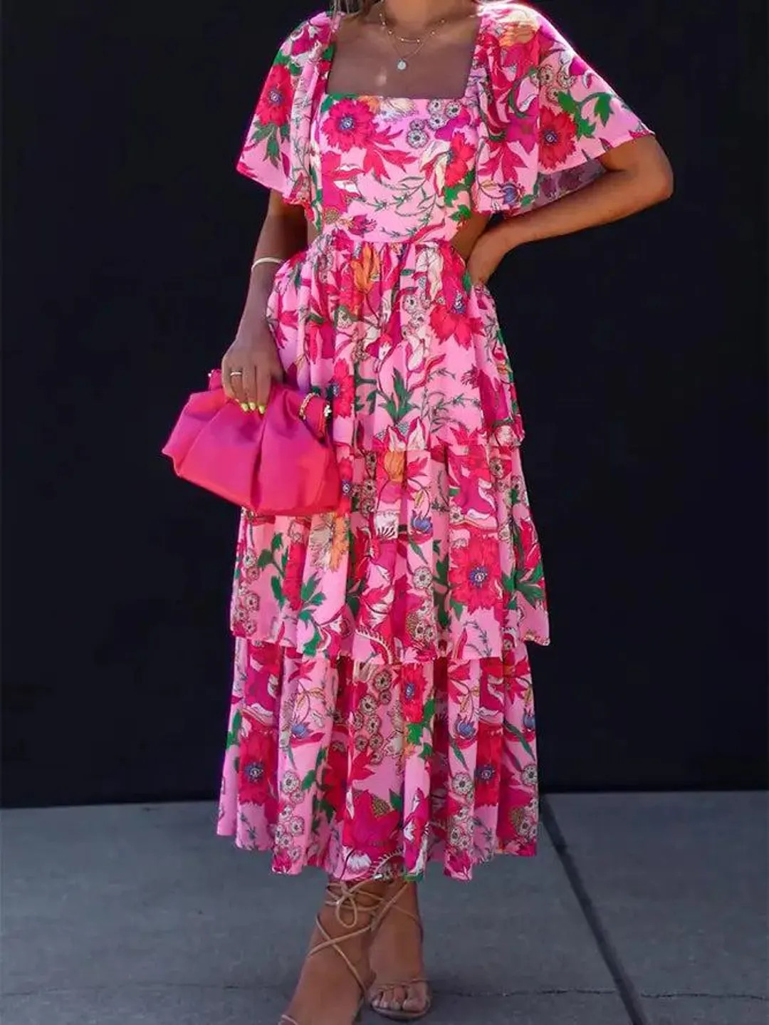 Women's Easter Tiered Dress 2-3 week tat | Etsy (US)