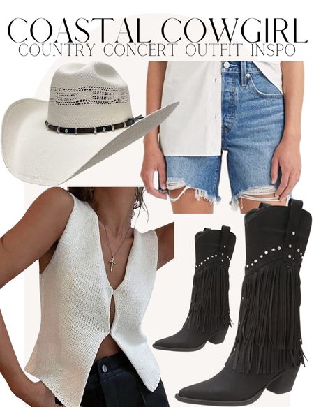 Coastal cowgirl country concert outfit inspiration. Budget friendly amazon fashion. For any and all budgets. Fashion deals and accessories.

#LTKFind #LTKstyletip #LTKfit