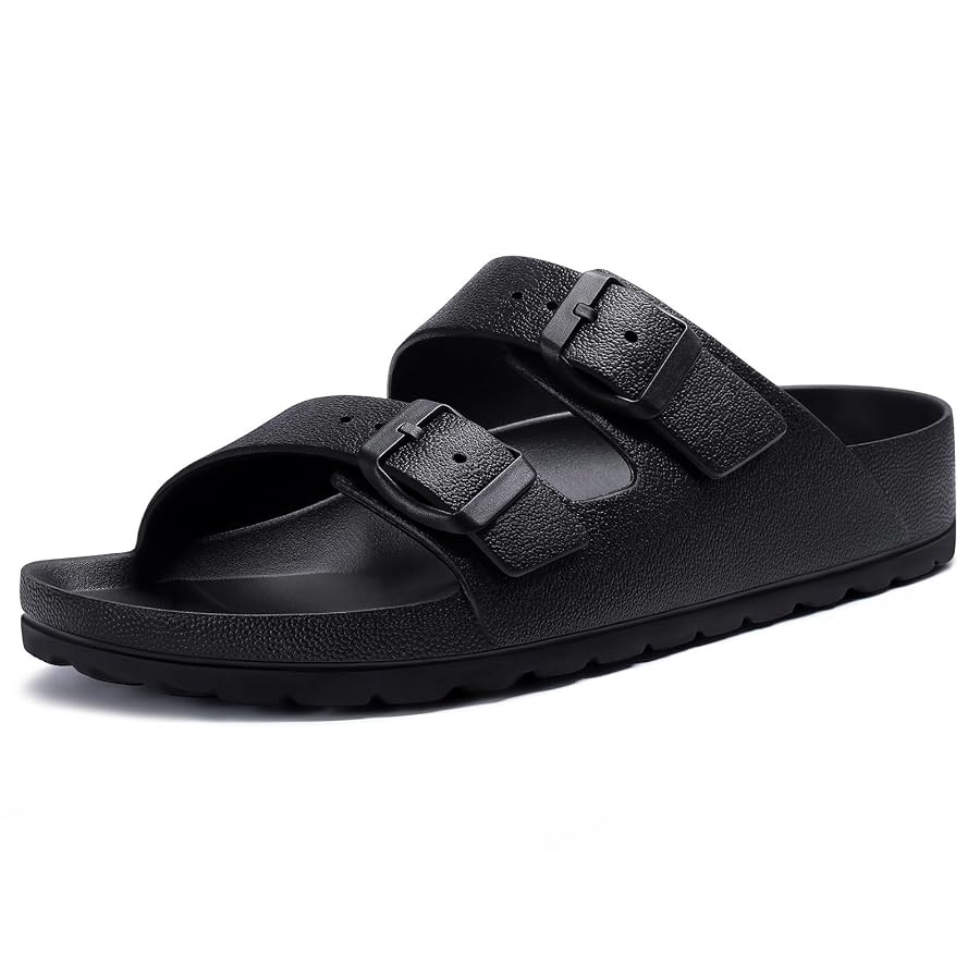 KIDMI Women's Comfortable EVA Sandals with Medium Arch Support, Adjustable Buckle Summer Beach Sl... | Amazon (US)