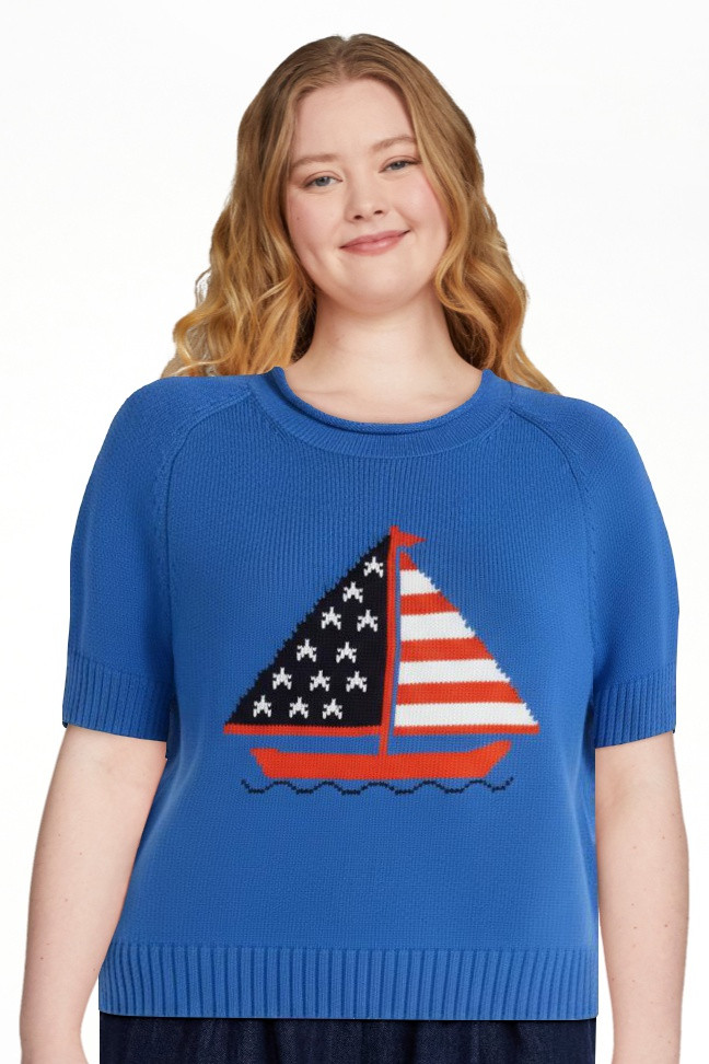 Free Assembly Women's and Women's Plus Roll Neck Cotton Sweater with Short Sleeves, Sizes XS-4X | Walmart (US)