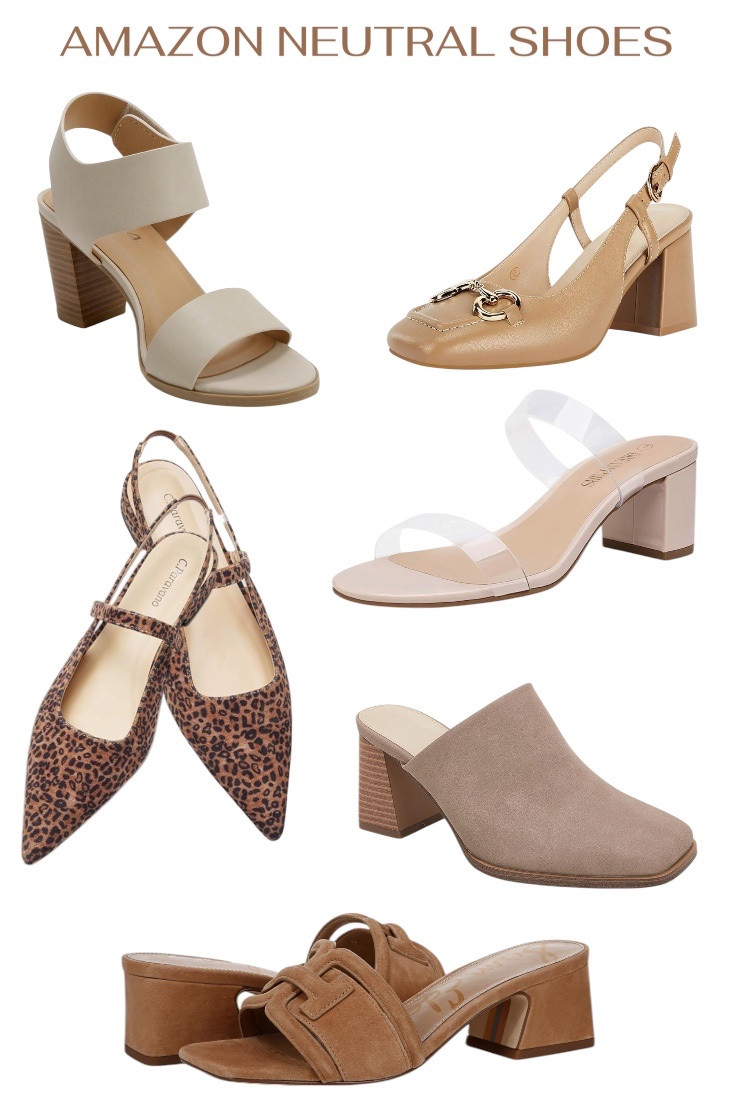 Neutral shoes from Amazon. 




Amazon shoes, Summer shoes, summer sandal, office shoes, business casual shoes 

#LTKSeasonal #LTKWorkwear #LTKSaleAlert