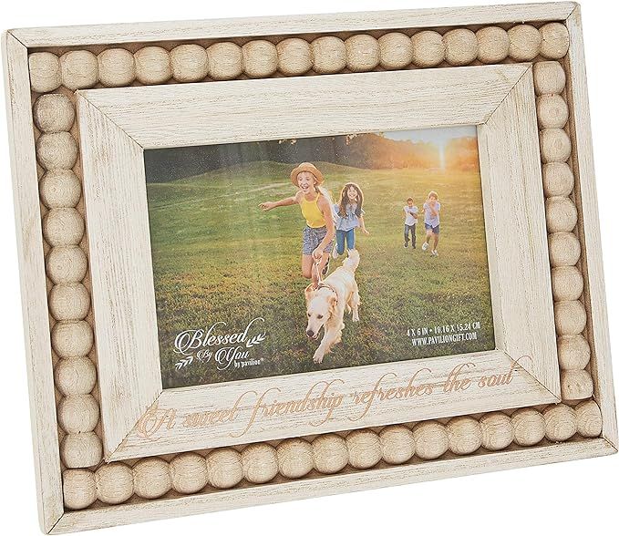 Pavilion Gift Company A Sweet Friendship Refreshes The Soul 9.25x7.25 Inch Vertical Wooden Easel ... | Amazon (US)