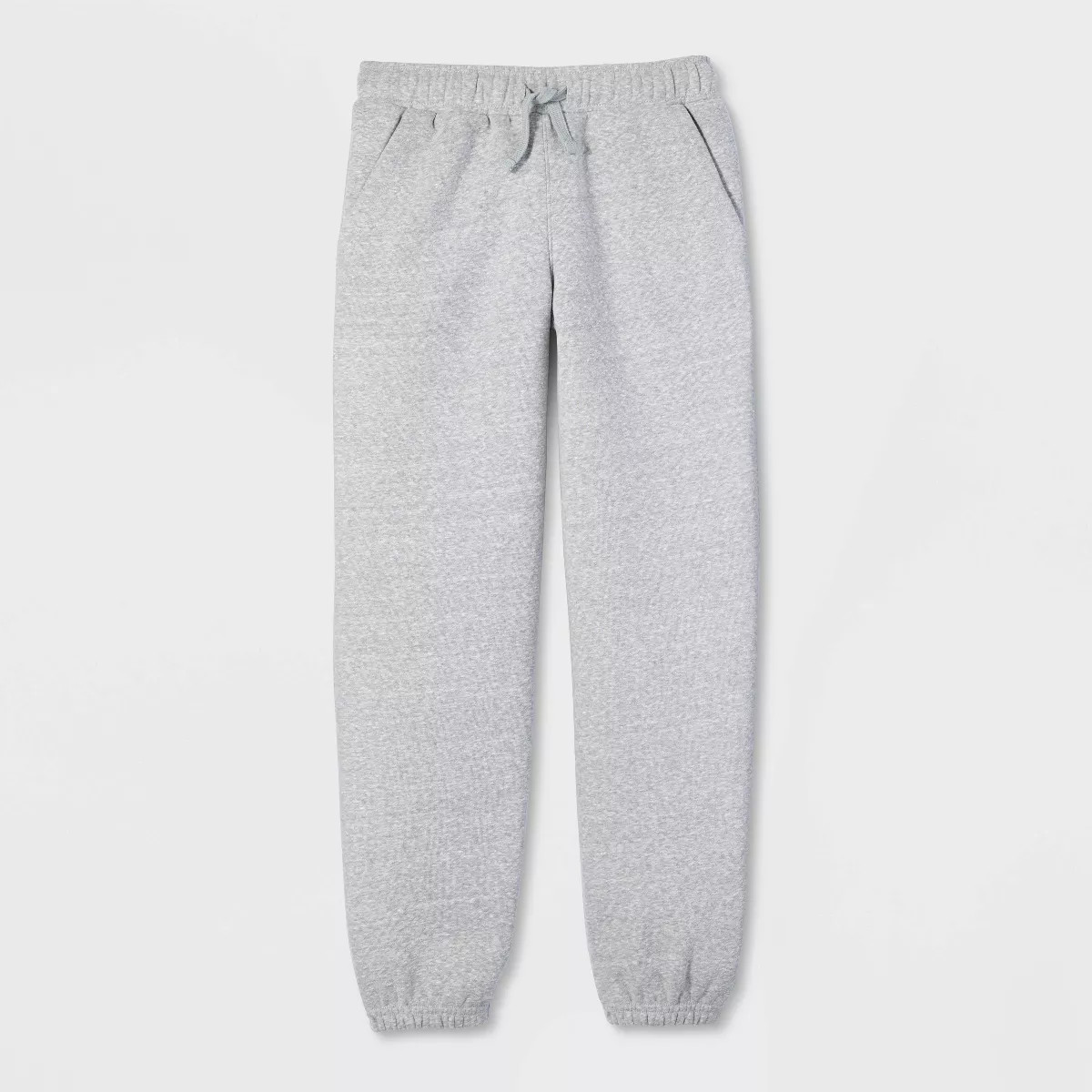 Boys' Relaxed Fit Pull-On Fleece Jogger Sweatpants - Cat & Jack\u2122 Heathered Gray XS | Target