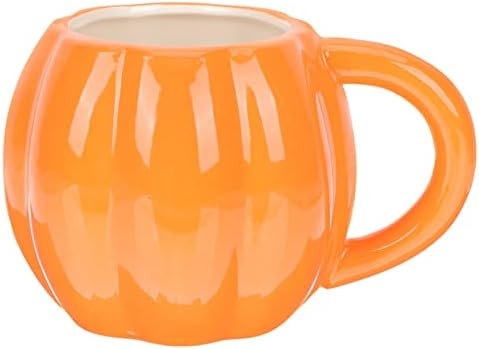 Operitacx Pumpkin Coffee Mug Ceramic Halloween Coffee Cup Water Milk Drinking Cup Latte Mug For Gift | Amazon (US)
