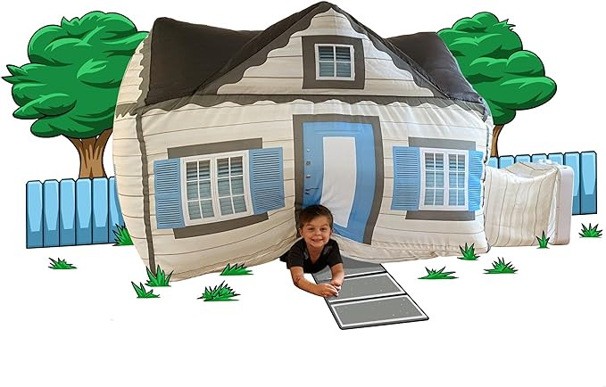 The Original Patented AirFort - Build A Fort in 30 Seconds, Inflatable Fort for Kids, Play Tent f... | Amazon (US)