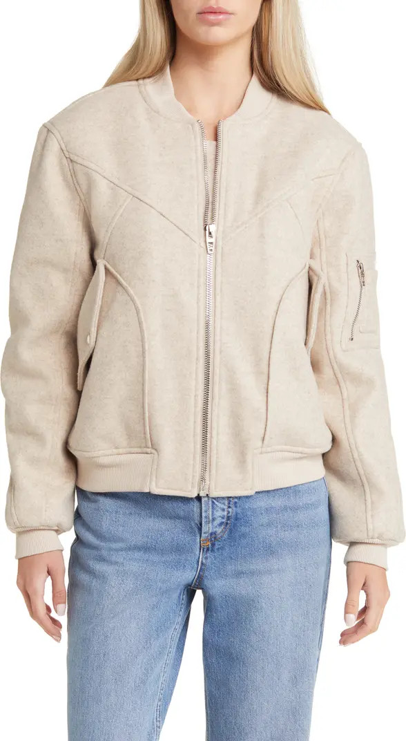 Textured Bomber Jacket | Nordstrom
