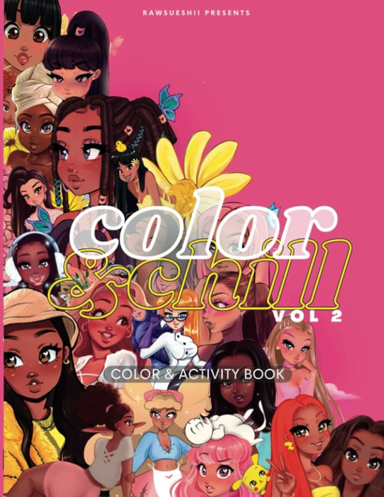 Color & Chill: Coloring & Activity Book for Adults & Teens | Beautiful Illustrations, Music, Acti... | Amazon (US)