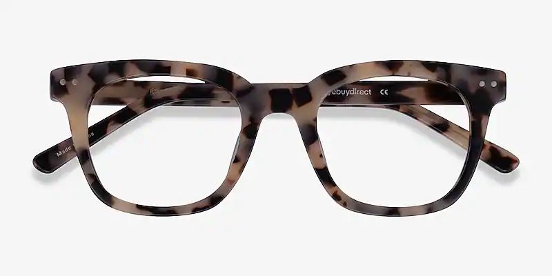 Romy Square Ivory Tortoise Full Rim Eyeglasses | Eyebuydirect | EyeBuyDirect.com
