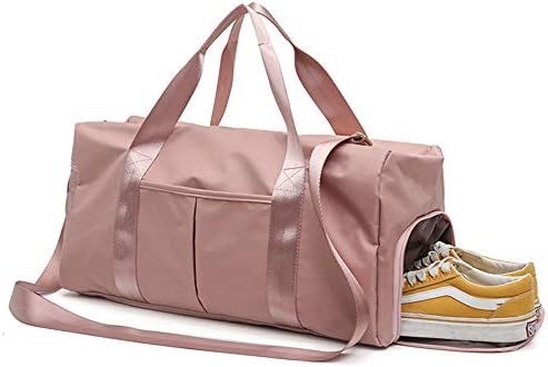 Yugefom Dry Wet Separated Gym Bag, Sport Gym Duffle Holdall Bag Training Handbag Yoga bag Travel ... | Amazon (US)