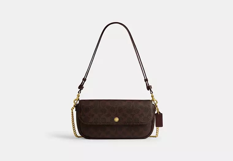 Brook Flap Chain Bag In Signature Canvas | Coach (US)