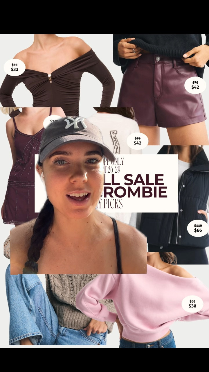 How to get 20% off plus an EXTRA 25% off the Abercrombie sale using the LTK fall sale 😍 



#LTKFindsUnder100 #LTKFindsUnder50 #LTKFallSale