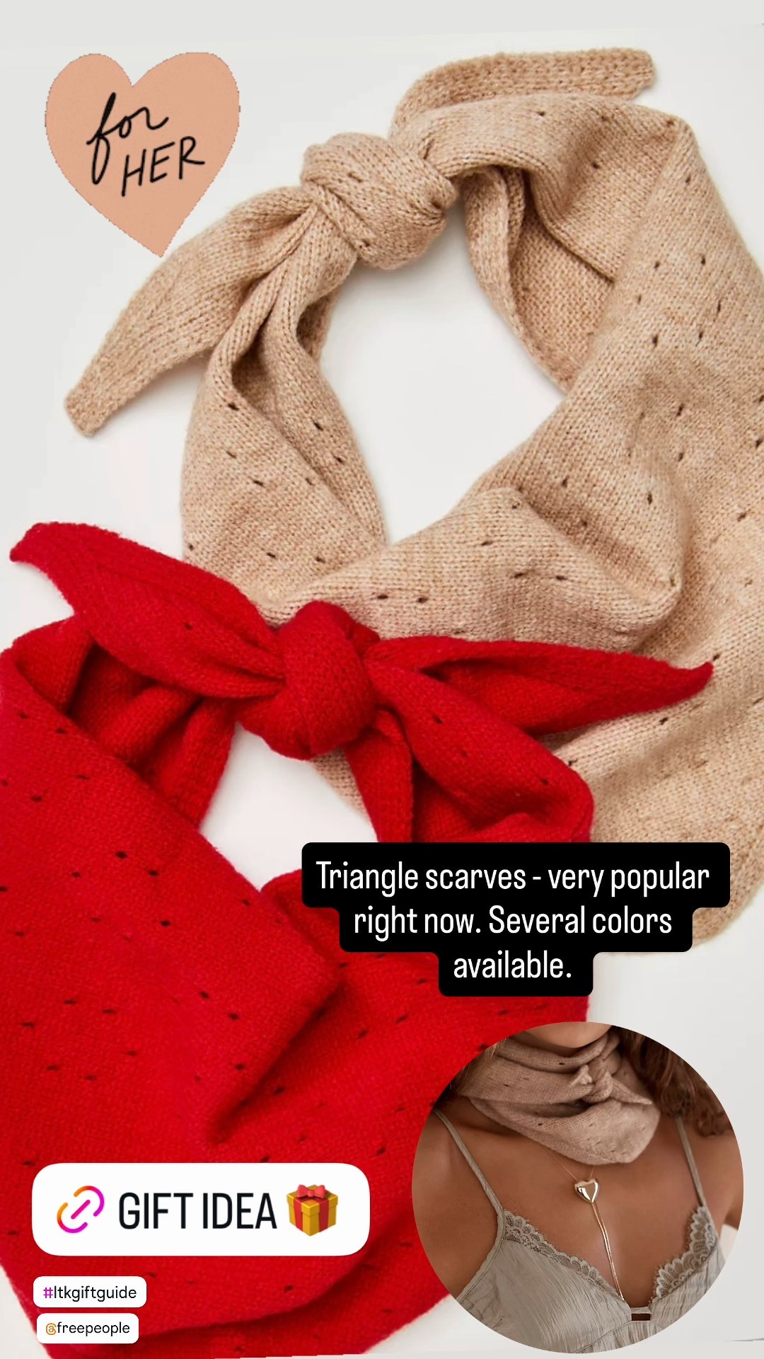 Triangle Scarves 

These are very hot gift idea right now. Beautiful scarves that you can style in so many ways. If you are looking for a great gift for that lady in your life check these out. 
Available in several colors and styles. 
Sign-up for email and receive 10% off. #GiftGuide #HolidayWishlist #NewReleases #WhatIWore #SeasonalStyle #DressToImpress #HolidayFashion

scarf, scarves, gift idea, gift for her, gift for mom, gift for grandma, hostess gift, holiday gift, Christmas gift, friend gift, stocking stuffer, gift for college students, gift for young adults, workwear, Free People, triangle scarf, triangle scarves, 

#LTKBeauty #LTKSeasonal #LTKHoliday #LTKTravel #LTKU #LTKGiftGuide #LTKootd #LTKFindsUnder50 #LTKWorkwear