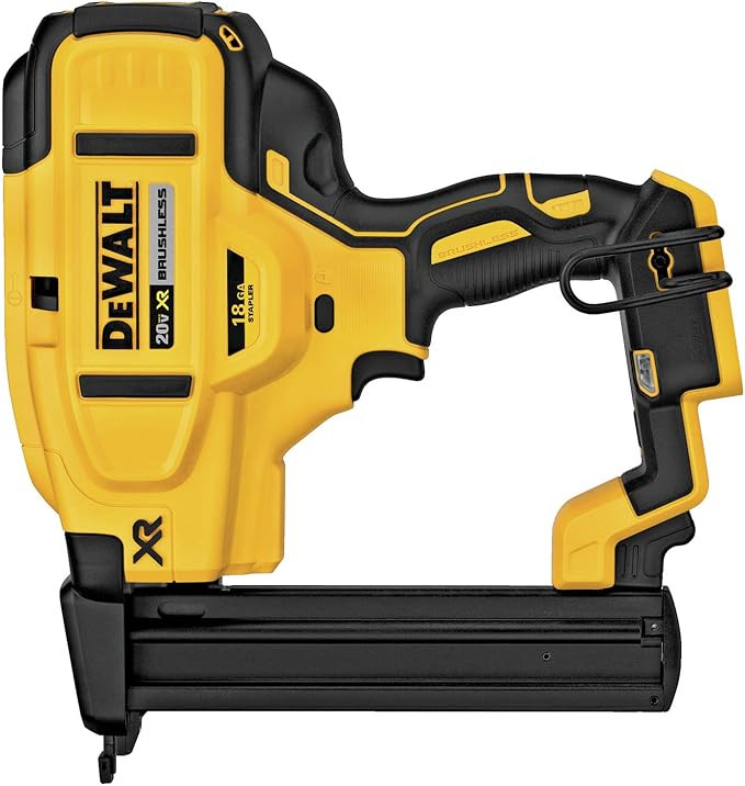 DEWALT 20V MAX* Narrow Crown Stapler, 18GA, Tool Only (DCN681B) | Amazon (US)