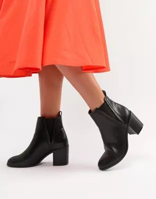ASOS DESIGN Reside heeled ankle chelsea boots | ASOS US