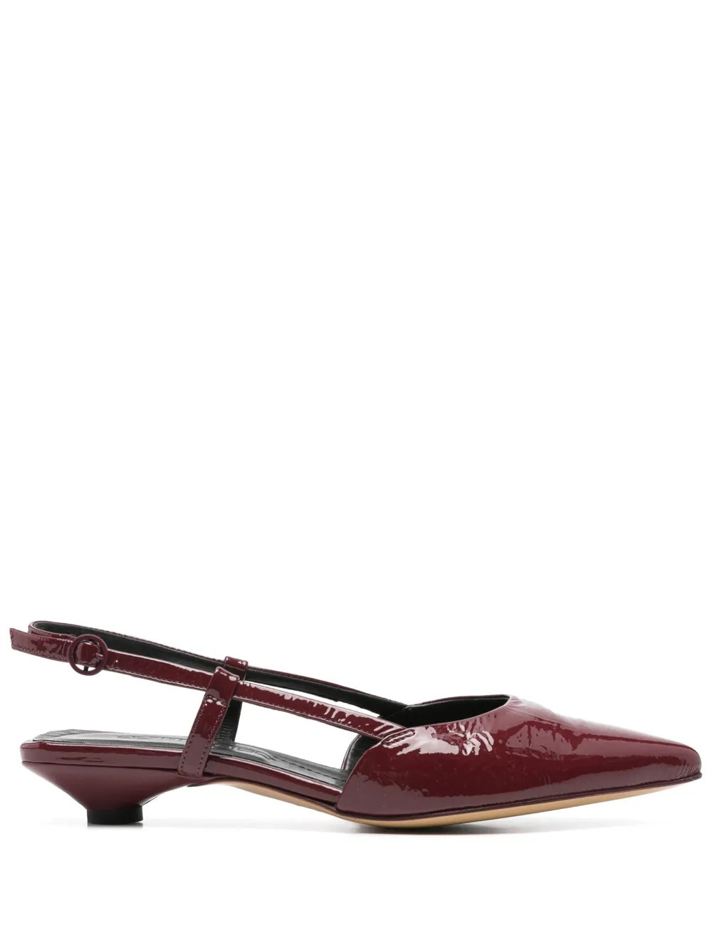 Pomme D´Or leather ballet flats - Red | Farfetch Global
