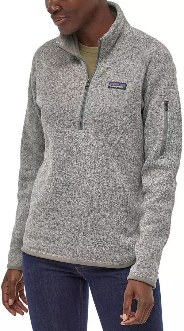Patagonia Women's Better Sweater 1/4 Zip Pullover | Dick's Sporting Goods | Dick's Sporting Goods