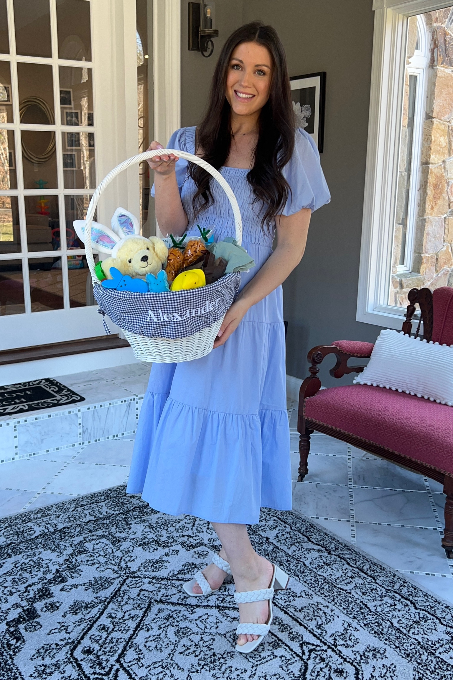 Toddler Easter basket, toddler boy Easter basket, candy free Easter basket, Easter outfit idea, Easter dress idea, blue puff sleeve midi dress, pottery barn Easter basket, big Easter basket, Easter basket stuffers, toddler Easter snacks, baby Easter basket 

#LTKbaby #LTKfamily #LTKkids