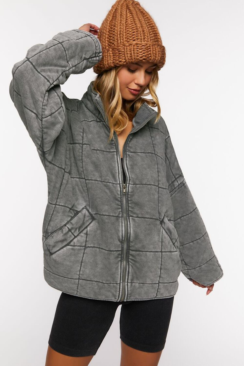 Quilted Zip-Up Jacket | Forever 21 (US)