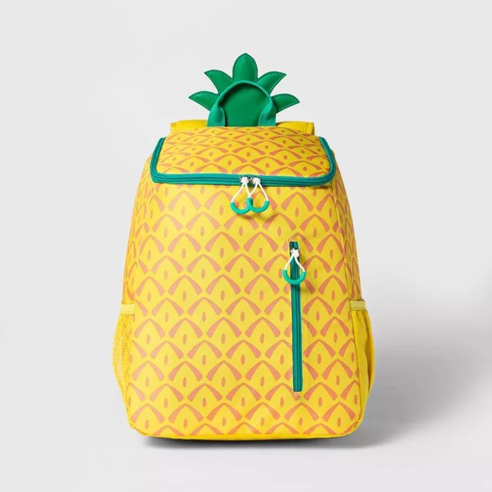 14.4qt Backpack Cooler Pineapple - Sun Squad™ | Target