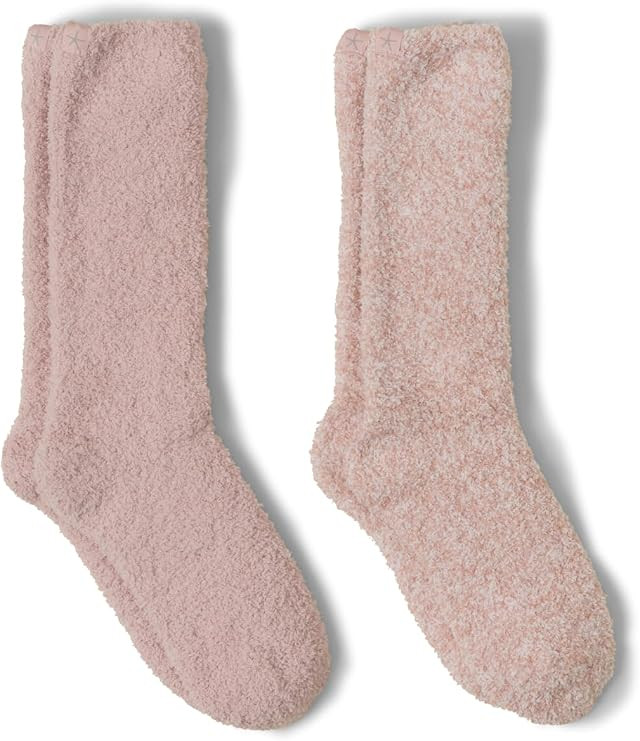 Barefoot Dreams Women's CozyChic 2 Pack Sock Set | Amazon (US)