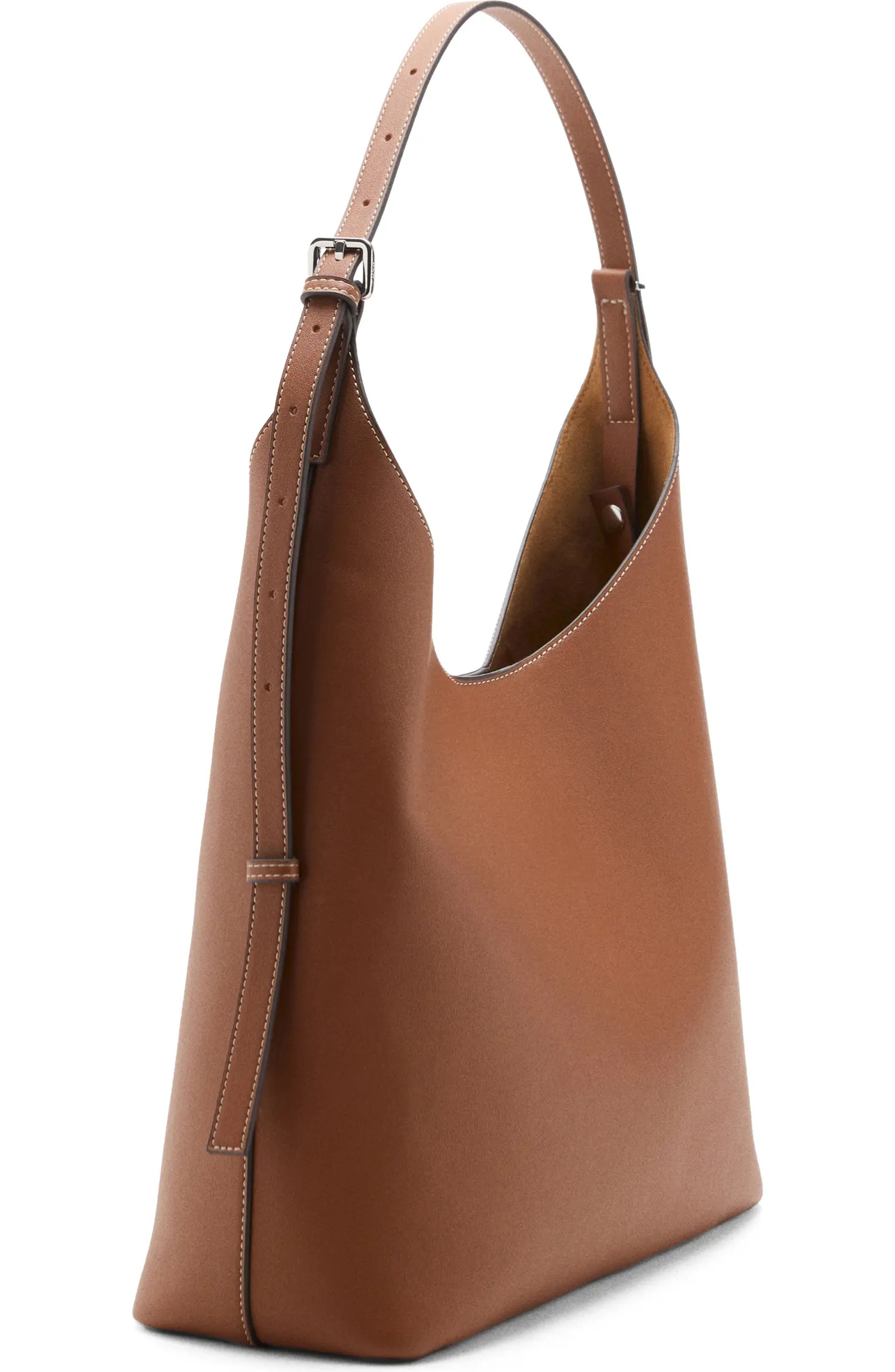 MANGO SHOPPER BAG WITH BUCKLE | Nordstrom | Nordstrom