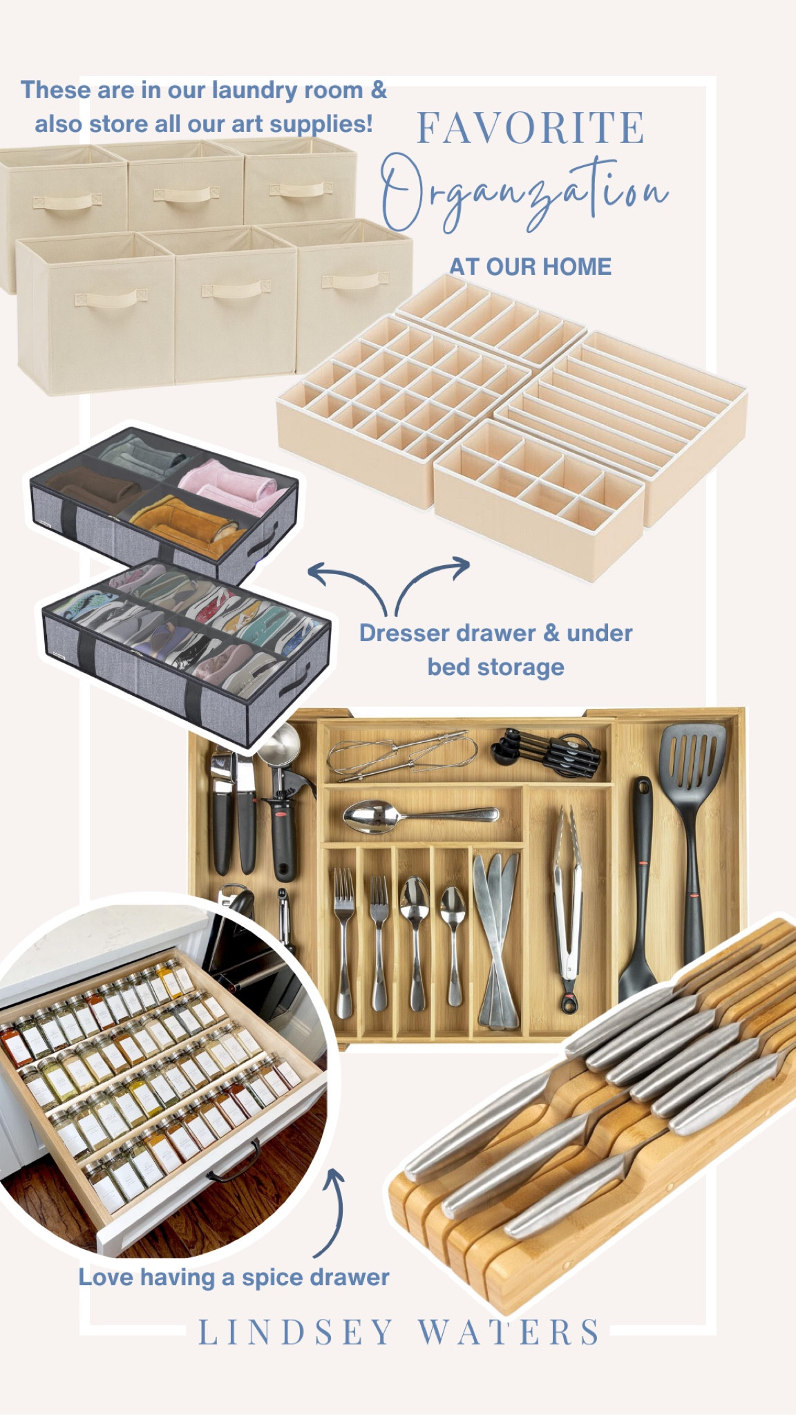 Organizing for the new year.  Kitchen and bedroom organizers.  Knife organizer spice rack sock organizer.

#LTKfindsunder50 #LTKSeasonal #LTKhome