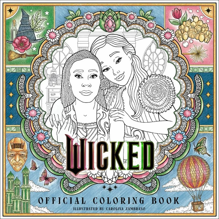 Wicked Official Coloring Book (Paperback) | Walmart (US)