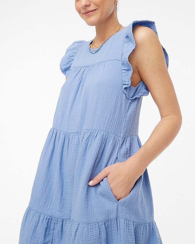 Mini gauze dress | J.Crew Factory