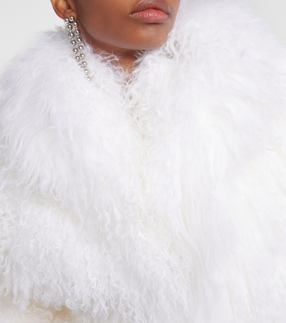 Faux fur cropped coat | Mytheresa (US/CA)