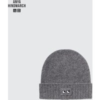 Uniqlo - 100% Cashmere Knit Beanie - Grey | UNIQLO (UK)