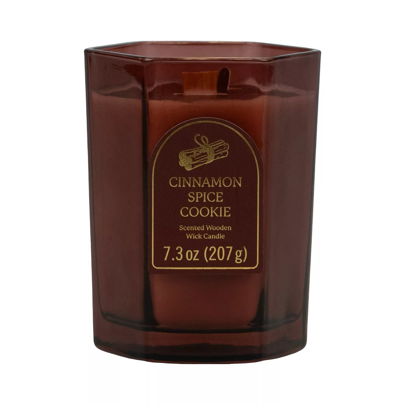 Sonoma Goods For Life® Cinnamon Spice Cookie 7.3-oz. Hex Glass Candle | Kohl's