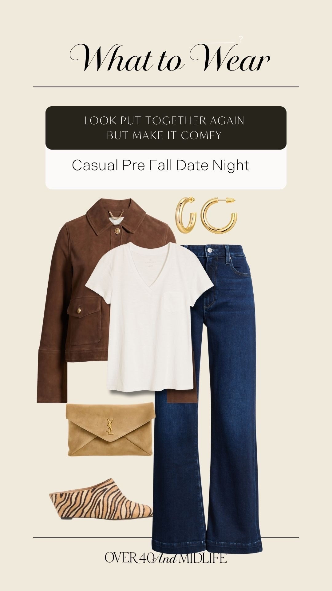 ✨Tap the bell, save and ❤️ start here over 40 fashion, midlife style, midsize fashion and luxury looks for less.  

Early fall outfits can feel tricky. It’s still warm outside, but we’re ready for rich fall colors, lightweight layers and polished pieces.

This is where Outfit Physics™ makes getting dressed easier:

LIFT the eye with an open neckline or structured shoulder.
SKIM the belly with lightweight layers that move with us.
BALANCE our proportions with straight-leg or wide-leg jeans.

We don’t need an entirely new wardrobe for fall. We need versatile pieces that work now, layer later and help us feel confident in the body we have today. 🤎

👑 Helping you look good, feel good.-Lindsey Denver   Check back daily for belly-friendly style, confidence, and Outfit Physics™. 

Over 40 fashion, early fall outfits, midsize style, midlife fashion, belly-friendly outfits, fall outfit ideas, transitional style, women’s fall fashion, casual chic outfits, Outfit Physics, straight-leg jeans, wide-leg jeans, lightweight fall layers, flattering fall outfits, luxury looks for less, pear shape style, everyday fall outfits, fall fashion over 40

#LTKOver40 #LTKMidsize #LTKSaleAlert

https://liketk.it/6kmTs