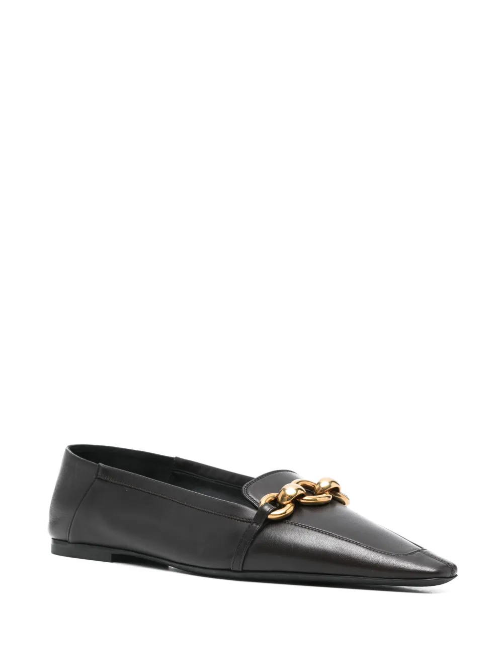 Saint Laurent chain-link Loafers | Brown | FARFETCH UK | Farfetch Global