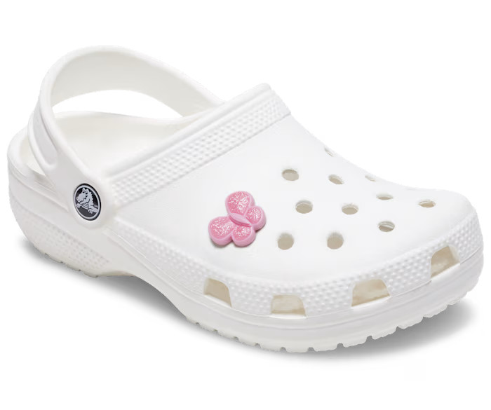 Tiny Pink Glitter Butterfly | Crocs (US)