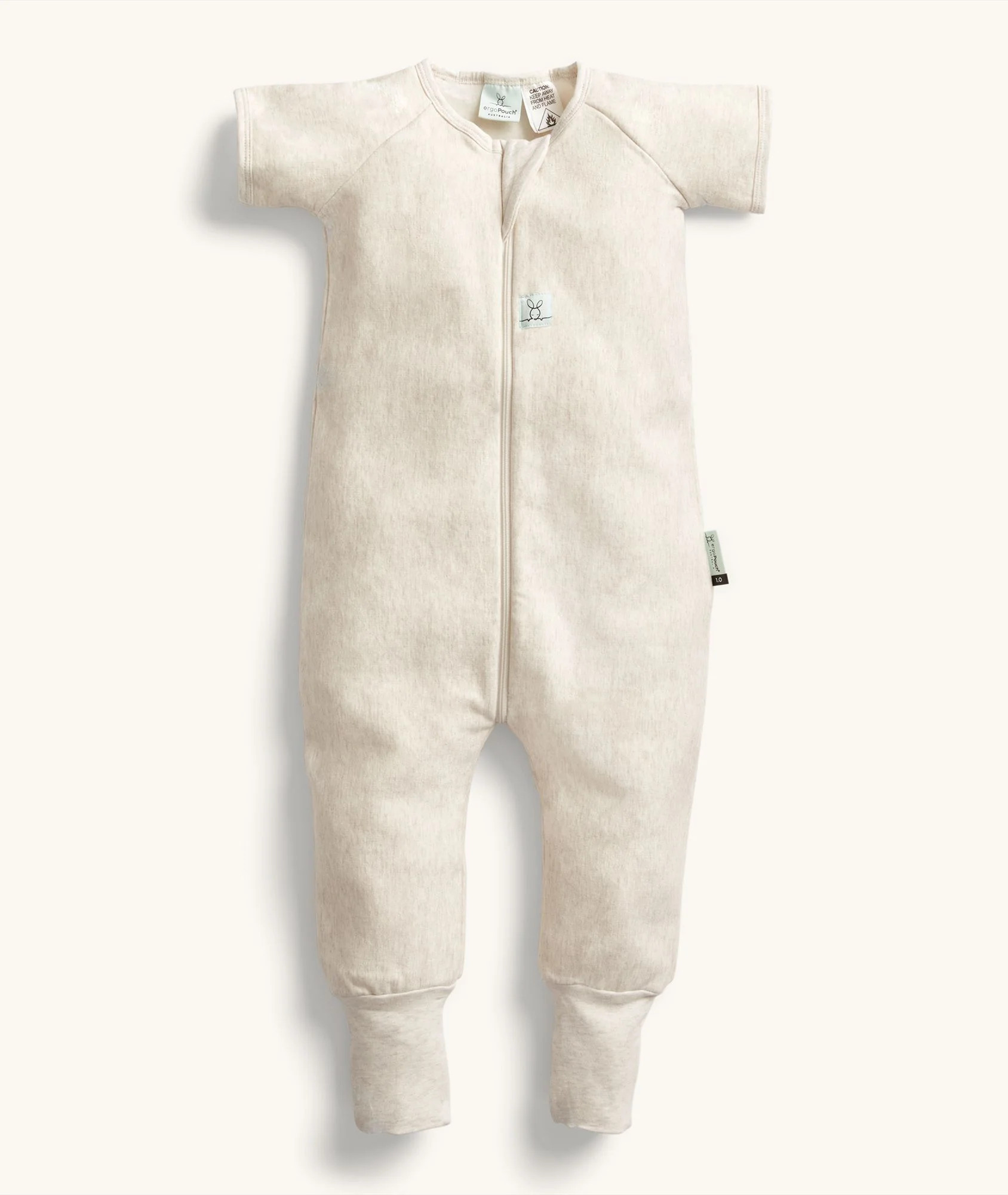 Sleep Onesie 1.0 TOG Oatmeal Marle | ergoPouch US
