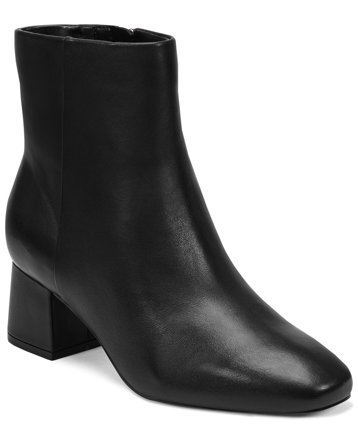 Rockport Women's Okaeli Block-Heel Booties - Black Leather | Macy's