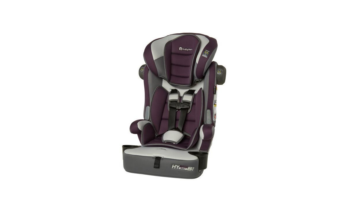 Baby Trend Kids Trend Hybrid Si 3-in-1 Combination Booster Car Seat with Side Impact Protection - Dash Plum - Grey | Macy's