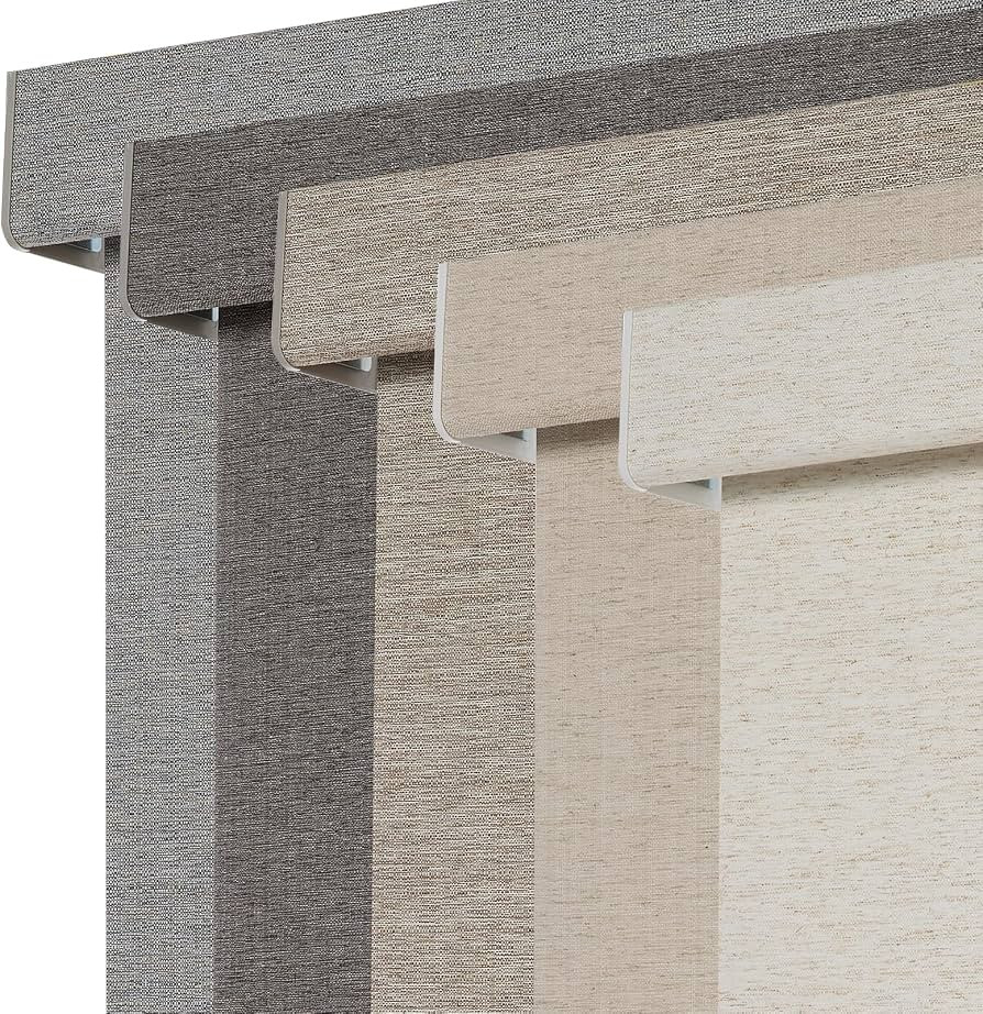 Persilux Blackout Roller Shades for Indoor Window Blinds,Cordless,Linen Fabric,Thermal Insulated ... | Amazon (US)