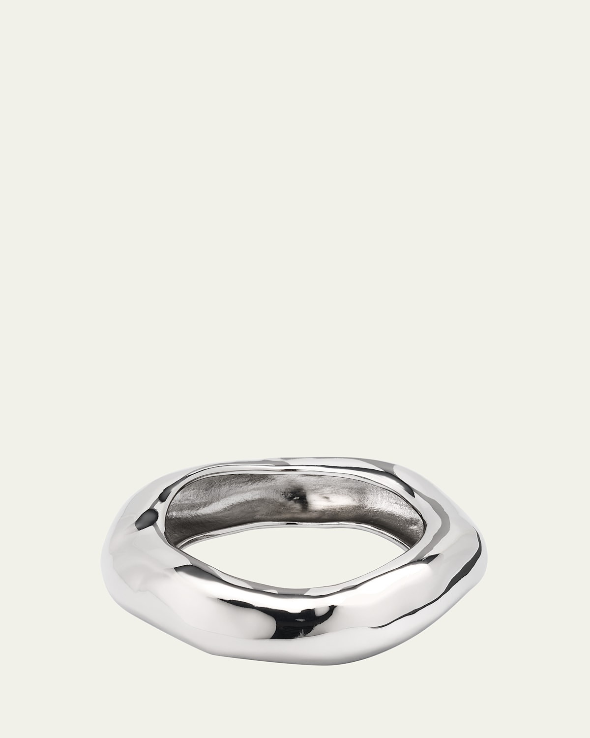 Wide Molten Bangle, Size Small | Bergdorf Goodman