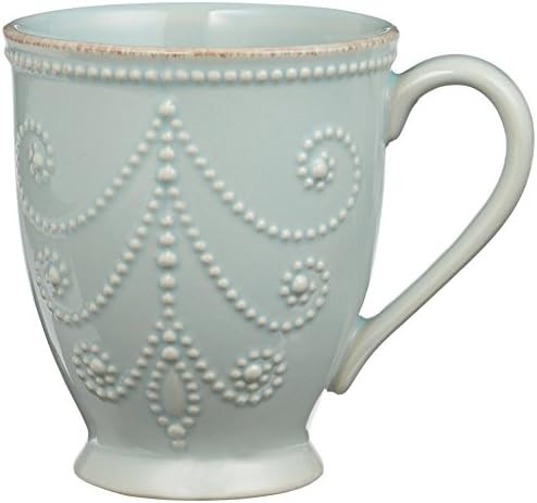 Lenox French Perle Mug, Ice Blue | Amazon (US)