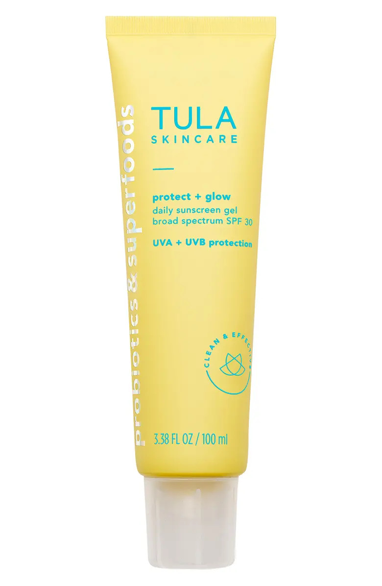 TULA Skincare Protect + Glow Daily Sunscreen Gel Broad Spectrum SPF 30 | Nordstrom | Nordstrom