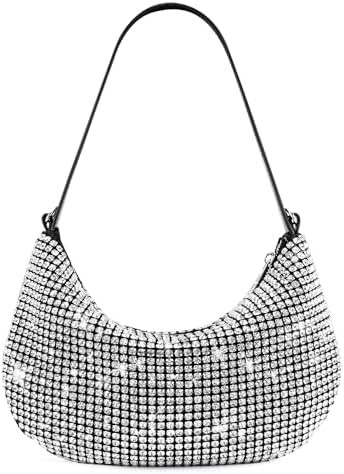 Montana West Sequin Bag Bling Sparkly Purse Evening Party Rhinestone Bag Clutch Handbag Crossbody... | Amazon (US)