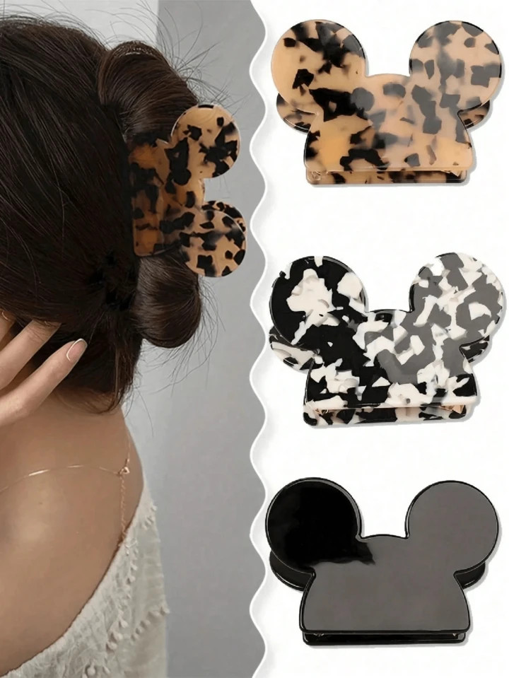 Disney Disney 1Pc Minnie Hair Clip Cartoon Cute Hair Clip Hair Accessories Party Gift(Some Parts ... | SHEIN